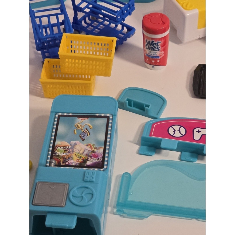 Shopkins 49 Piece Collectible Toy Grocery Mixed Lot Miniatures Figures Bundle - Picture 7 of 13